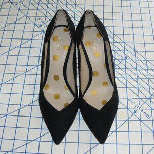 Boden Black Suede Classic Pumps